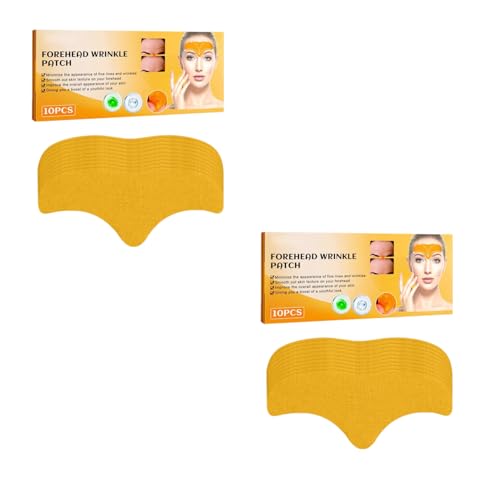 Gesichtsmaske, Stirnfalten-Pflaster Reduziert feine Linien, spendet Feuchtigkeit und strafft die Haut, für Männer und Frauen geeignet Gesichtsmaske, Stirnfalten-Pflaster Reduziert feine Linien, spendet Feuchtigkeit und strafft die Haut, für Männer und Frauen geeignet von aywqew