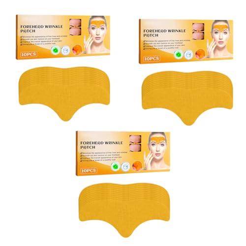 Gesichtsmaske, Stirnfalten-Pflaster Reduziert feine Linien, spendet Feuchtigkeit und strafft die Haut, für Männer und Frauen geeignet Gesichtsmaske, Stirnfalten-Pflaster Reduziert feine Linien, spendet Feuchtigkeit und strafft die Haut, für Männer und Frauen geeignet von aywqew