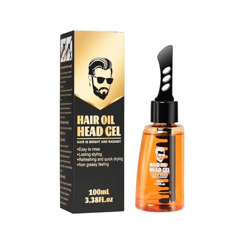 Stylinggel für Männer, feuchtigkeitsspendend und hydratisierend, 2-in-1-Kamm-Set, ganztägiger Halt für alle Frisuren Stylinggel für Männer, feuchtigkeitsspendend und hydratisierend, 2-in-1-Kamm-Set, ganztägiger Halt für alle Frisuren von aywqew