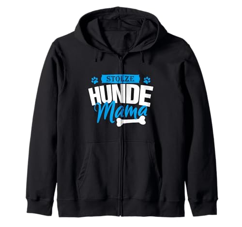 Stolze Hunde Mama I Hund Hundebesitzer Hundemama Kapuzenjacke von azDesigns Hunde T-Shirts und Hundebesitzer Outfits