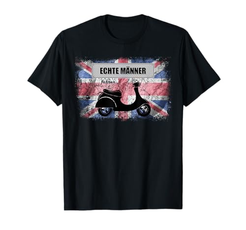 Echte Männer fahren Roller I Scooter Moped Mofa T-Shirt Echte Männer fahren Roller I Scooter Moped Mofa T-Shirt von azDesigns Mofa Moped Roller Scooter