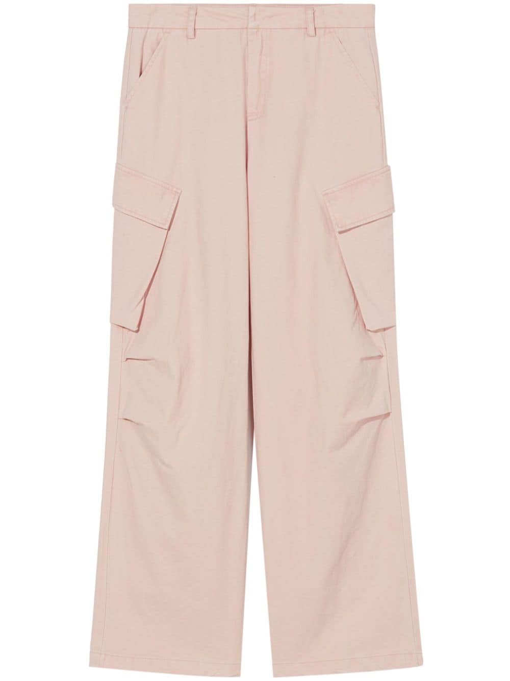 b+ab Twisted Cargohose - Rosa von b+ab