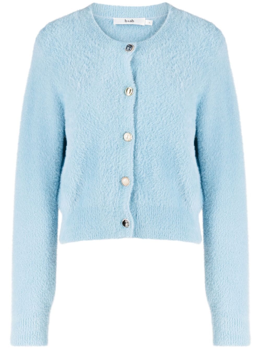 b+ab Cardigan mit gebürstetem Effekt - Blau von b+ab