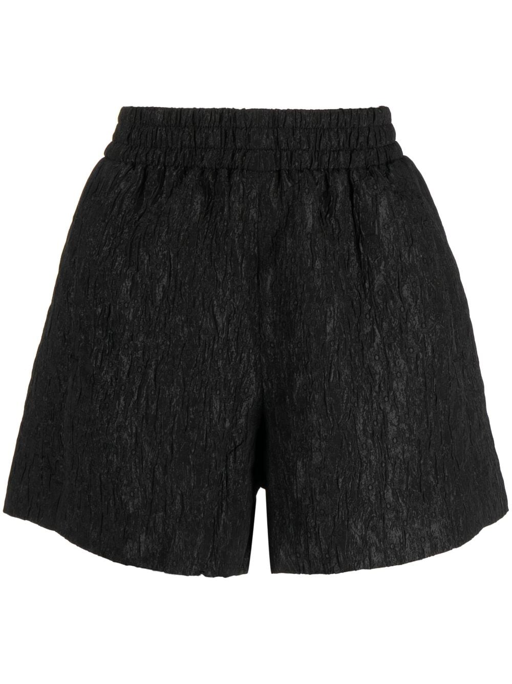 b+ab Shorts mit elastischem Bund - Schwarz von b+ab