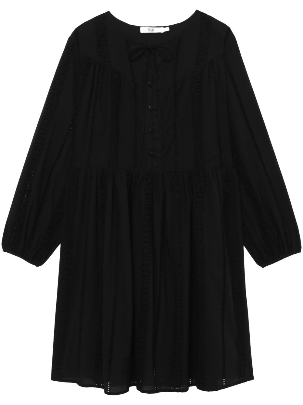 b+ab Kleid mit Spitzendetail - Schwarz von b+ab