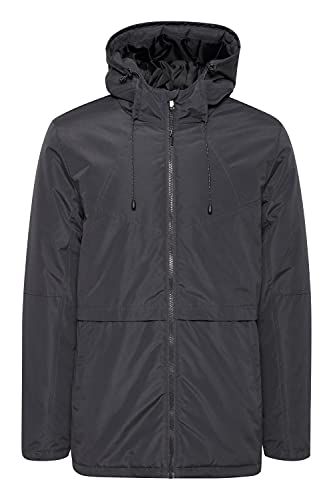BLEND BHFosco Herren Parka Winterparka Winterjacke mit hochabschließender Kapuze Reißverschlusstaschen Regular fit, Größe:XL, Farbe:Phantom Grey (194205) von b BLEND