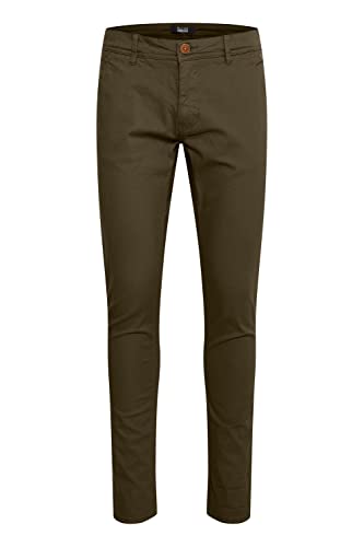 BLEND BHNATAN Herren Chino Stoffhose mit Stretch, Größe:W31/32, Farbe:Olive Night Green (77233) von b BLEND