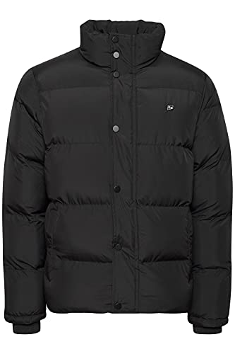 BLEND Timofej Steppjacke Herren Winterjacke Jacke mit Stehkragen, Größe:L, Farbe:Black (194007) von b BLEND