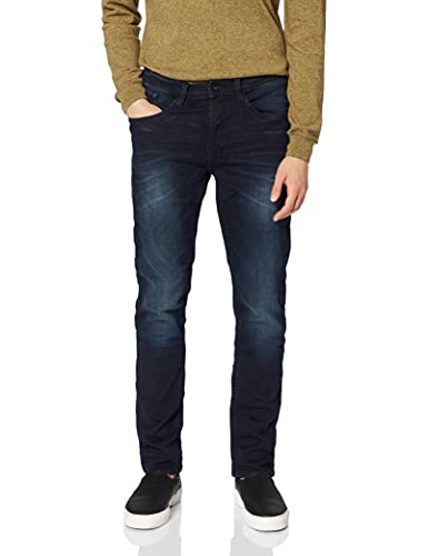 Blend 20701674 Herren Jeans Hose Jogg Denimhose 5-Pocket Jet Fit Slim Fit, Größe:38/32, Farbe:Dark Blue (76204) von b BLEND