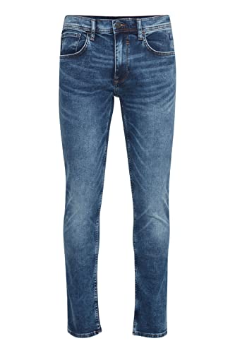Blend 20708715 Herren Jeans Hose Denim Pant Multiflex mit Stretch 5-Pocket Jet Fit Flim Fit, Größe:32/32, Farbe:Denim Middle Blue (76201) von b BLEND