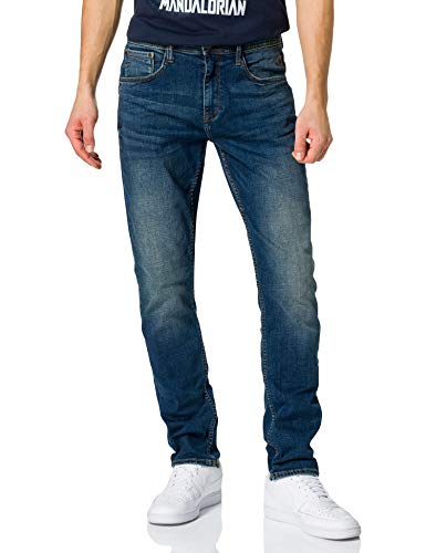 Blend 20711755 Herren Jeans Hose Denim 5-Pocket Multiflex mit Stretch Twister Fit Slim / Regular Fit, Größe:W31/32, Farbe:Denim middle blue (200291) von b BLEND