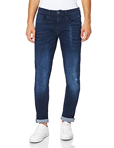 Blend 20712391 Herren Jeans Hose Denim 5-Pocket Multiflex mit Stretch Twister Fit Slim / Regular Fit, Größe:W30/32, Farbe:Denim dark blue (200292) von b BLEND
