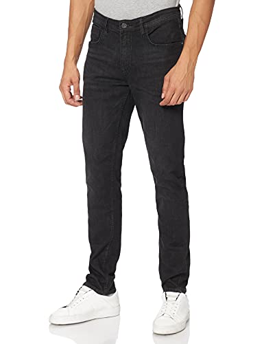 Blend 20712999 Herren Jeans Hose Denim Pant Multiflex mit Stretch 5-Pocket Jet Fit Flim Fit, Größe:33/32, Farbe:Denim Black (200297) von b BLEND