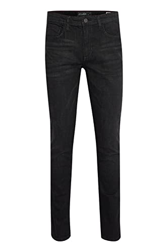 Blend 20712999 Herren Jeans Hose Denim Pant Multiflex mit Stretch 5-Pocket Jet Fit Flim Fit, Größe:36/32, Farbe:Denim Black (200297) von b BLEND