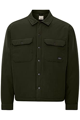 Blend 20714381 Outerwear Herren Übergangsjacke Herrenjacke Jacke Hemdjacke mit Hemdkragen und Druckknopf Regular Fit, Größe:XL, Farbe:Rosin (190509) von b BLEND