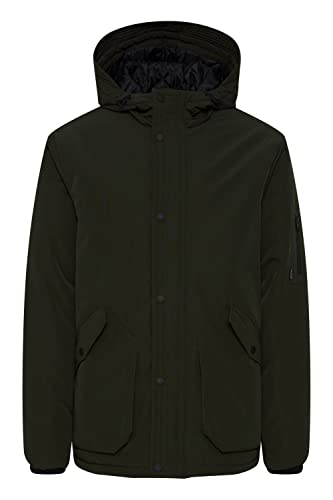 Blend 20714396 Outerwear Herren Winterjacke Herrenjacke Jacke Winterjacke mit Großen Taschen und großer Kapuze Regular Fit, Größe:M, Farbe:Rosin (190509) von b BLEND