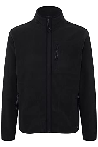 Blend 20714946 Sweatshirt Herren Fleecejacke Sweatjacke Jacke, Größe:S, Farbe:Black (194007) von b BLEND