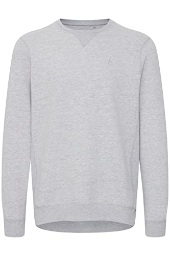 Blend 20715063 Herren Sweatshirt Pullover Pulli mit Rundhalsausschnitt O-Neck Basic, Größe:XL, Farbe:Stone Mix (200274) von b BLEND