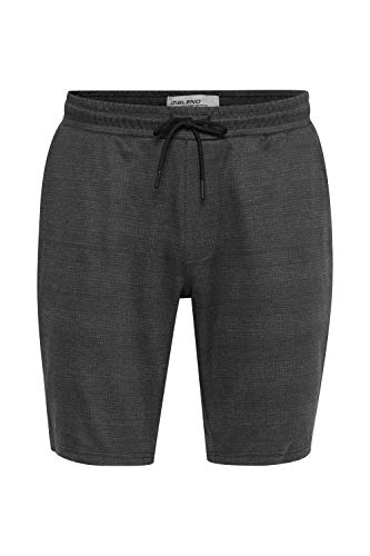 Blend Argus Herren Sweatshorts Kurze Hose Jogginghose mit Stretchanteil, Größe:L, Farbe:Black (194007) von b BLEND