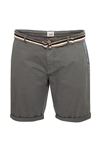Blend BDBruno BT Herren Big & Tall Chino Shorts Bermuda Kurze Hose mit Gürtelschlaufen Stretch-Anteil Regular Fit, Größe:6XL, Farbe:Smoked Pearl (180000) von b BLEND