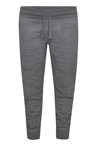 Blend BDLelno BT Herren Big & Tall Sweatpants Jogginghose Sporthose elastischer Bund mit Kordeln Regular Fit, Größe:5XL, Farbe:Pewter Mix (200277) von b BLEND