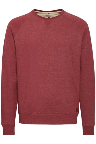 Blend BHAlex Herren Sweatshirt Pullover Pulli mit Rundhalsausschnitt, Größe:S, Farbe:Zinfandel (73006) von b BLEND