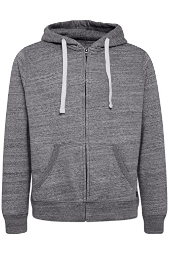 Blend BHBHAlton Herren Sweatjacke Kapuzenjacke Hoodie mit Kapuze, Größe:M, Farbe:Pewter Mix (70817) von b BLEND