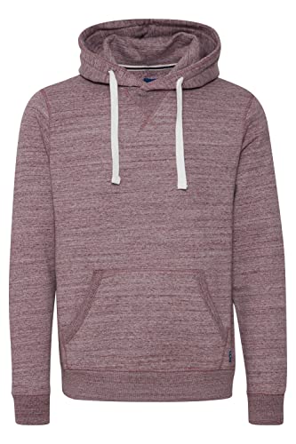 Blend BHBHAlton Hood Sweatshirt Hood Sweatshirt Herren Kapuzenpullover Hoodie Pullover mit Kapuze, Größe:L, Farbe:Wine red (73812) von b BLEND
