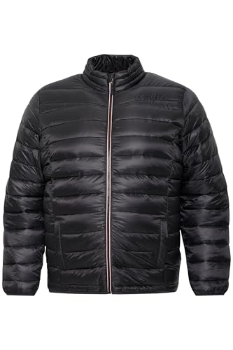 Blend BHBOuterwear Herren Jacke Übergangsjacke Outdoorjacke mit Reißverschluss Stehkragen Eingrifftaschen Große Größen Regular fit, Größe:5XL, Farbe:Black (194007) von b BLEND