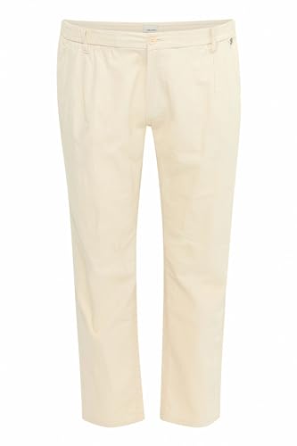 Blend BHBPants Herren Hose aus Leinenmix Chinohose Stoffhose mit Gürtelschlaufen Eingrifftaschen, Größe:46/32, Farbe:Oyster Gray (141107) von b BLEND