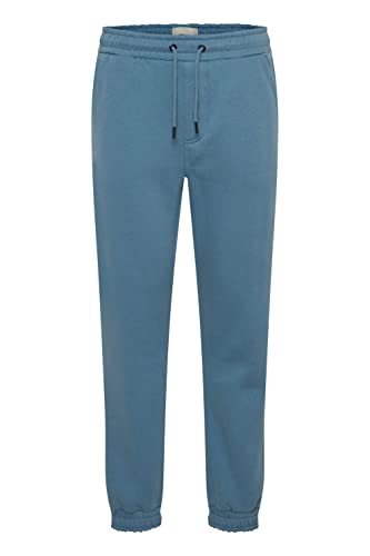 Blend BHDownton Herren Sweatpants Sweat Hose Jogginghose Sporthose mit Kordeln Regular Fit, Größe:XL, Farbe:Bluestone (184217) von b BLEND