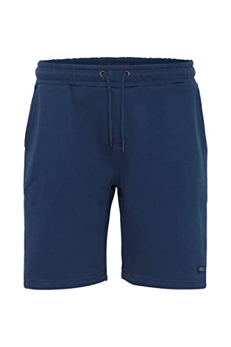 Blend BHDownton Herren Sweatshorts Kurze Hose Jogginghose Sporthose mit Kordeln Regular Fit, Größe:3XL, Farbe:Dress Blues (194024) von b BLEND