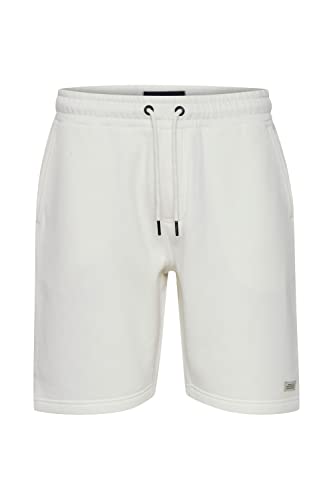 Blend BHDownton Herren Sweatshorts Kurze Hose Jogginghose Sporthose mit Kordeln Regular Fit, Größe:L, Farbe:Egret (110103) von b BLEND