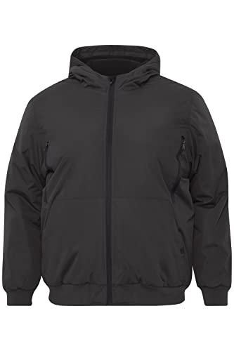 Blend BHEleon BT Herren Übergangsjacke Herrenjacke Jacke Big&Tall Blouson mit Kapuze und Rippbündchen Regular Fit, Größe:4XL, Farbe:Phantom Grey (194205) von b BLEND