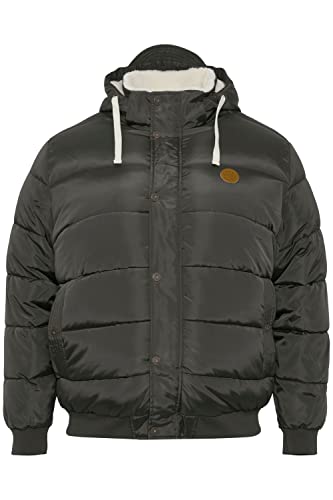 Blend BHFrederico BT Herren Winterjacke Herrenjacke Jacke Big&Tall Blouson mit Kapuze, Rippbündchen und Teddyfutter Regular Fit, Größe:4XL, Farbe:Phantom Grey (194205) von b BLEND