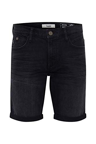 Blend BHGrilitsch Herren Jeans Shorts Kurze Denim Hose Regular Fit, Größe:3XL, Farbe:Denim Black (76204) von b BLEND