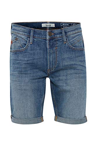 Blend BHGrilitsch Herren Jeans Shorts Kurze Denim Hose Regular Fit, Größe:M, Farbe:Denim Lightblue (76200) von b BLEND