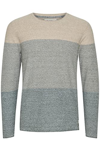 Blend BHHans Herren Strickpullover Feinstrick Pullover mit Rundhals-Ausschnitt, Größe:3XL, Farbe:Olive Night (190515) von b BLEND