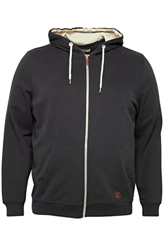 Blend BHHulker BT - 20716244 ME Herren Sweatshirtjacke Sweatjacke, Größe:4XL, Farbe:Black (194007) von b BLEND