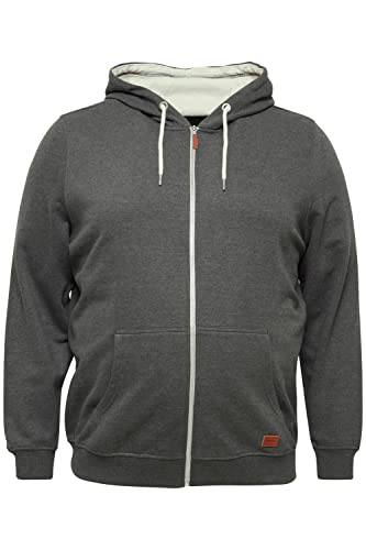 Blend BHHulker BT - 20716244 ME Herren Sweatshirtjacke Sweatjacke, Größe:6XL, Farbe:Charcoal Mix (200278) von b BLEND