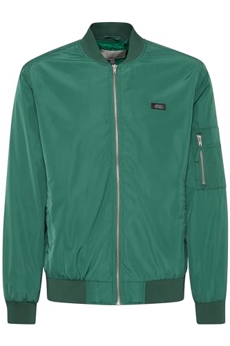 Blend BHJacket Herren Bomberjacke Jacke Übergangsjacke leicht wattiert Reißverschlusstasche Regular fit, Größe:M, Farbe:Bistro Green (195408) von b BLEND
