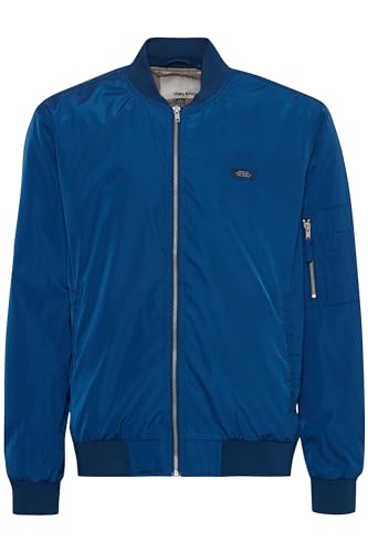 Blend BHJacket Herren Bomberjacke Jacke Übergangsjacke leicht wattiert Reißverschlusstasche Regular fit, Größe:M, Farbe:Navy Peony (194029) von b BLEND
