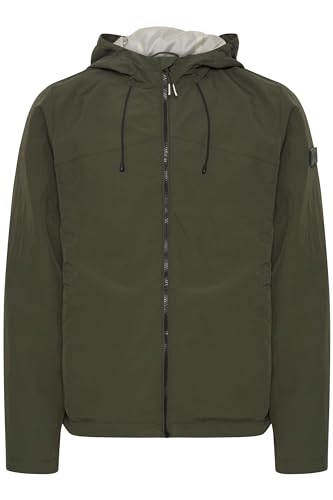 Blend BHJacket Herren Übergangsjacke Kurzjacke Jacke glattes Futter Kapuze 100% Nylon regular fit, Größe:XL, Farbe:Forest Night (190414) von b BLEND