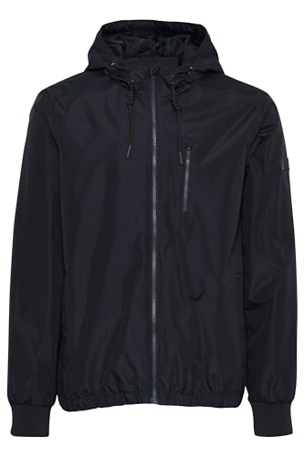 Blend BHJacket Herren Windbreaker Jacke Übergangsjacke glattes Futter Kapuze 100% Polyester regular fit, Größe:XXL, Farbe:Black (194007) von b BLEND