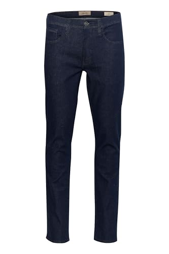 Blend BHJet Herren Jeanshose Hose mit Eingrifftaschen Gürtelschlaufen Stretch Baumwollmischung Slim fit, Größe:W34/34, Farbe:Denim Unwashed Blue (200299) von b BLEND