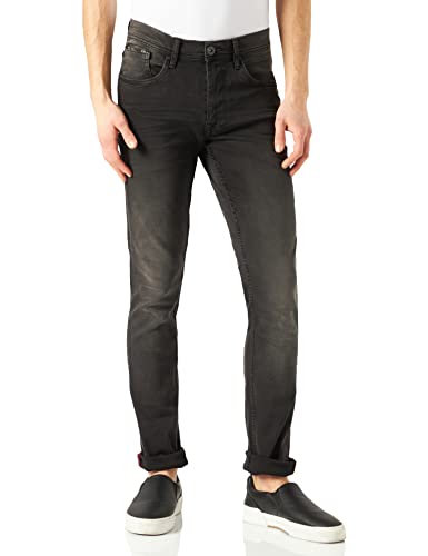 Blend BHJet fit NOOS fit - NOOS Herren Jeans Hose Denim Slim Fit, Größe:W33/32, Farbe:Denim Black (76204) von b BLEND