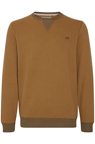 Blend BHMarlon Herren Sweatshirt Pullover Pulli mit Rundhals-Ausschnitt aus 100% Baumwolle, Größe:M, Farbe:Chipmunk (171044) von b BLEND