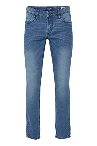 Blend BHPico Herren Jeans Hose Denim mit Stretch Skinny Fit, Größe:30/34, Farbe:Denim middleblue (76201) von b BLEND