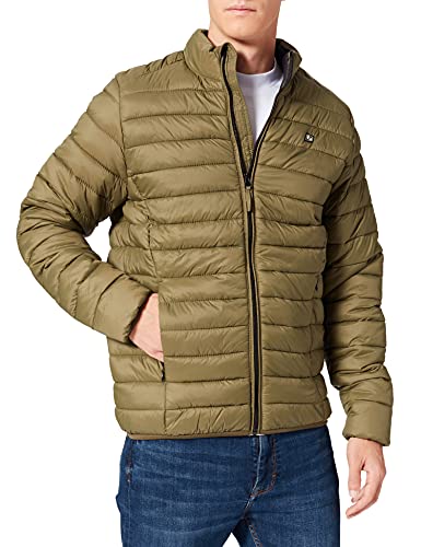 Blend BHRomsey Herren Steppjacke Übergangsjacke Herrenjacke Jacke gefüttert mit Stehkragen, Größe:2XL, Farbe:Winter Moss (180523) von b BLEND