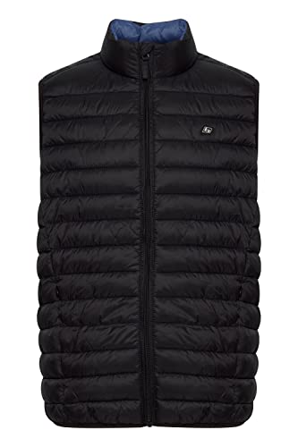 Blend BHRomsey Herren Weste Steppweste Outdoor Weste mit Stehkragen, Größe:3XL, Farbe:Black (194007) von b BLEND
